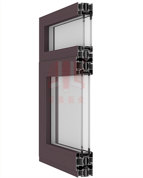京美55、60、65、70、75斷橋平開窗型材