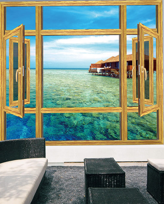 斷橋窗紗一體型材 斷橋窗紗一體型材