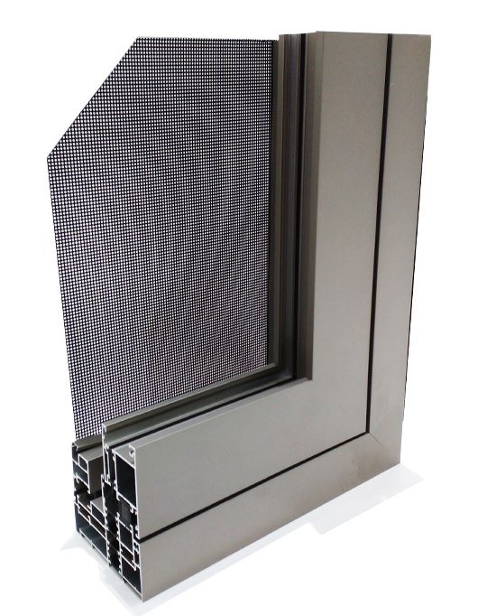 108斷橋鋁平開窗型材 108斷橋鋁平開窗型材