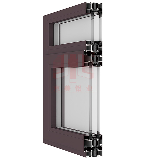 京美55、60、65、70、75斷橋平開(kāi)窗型材
